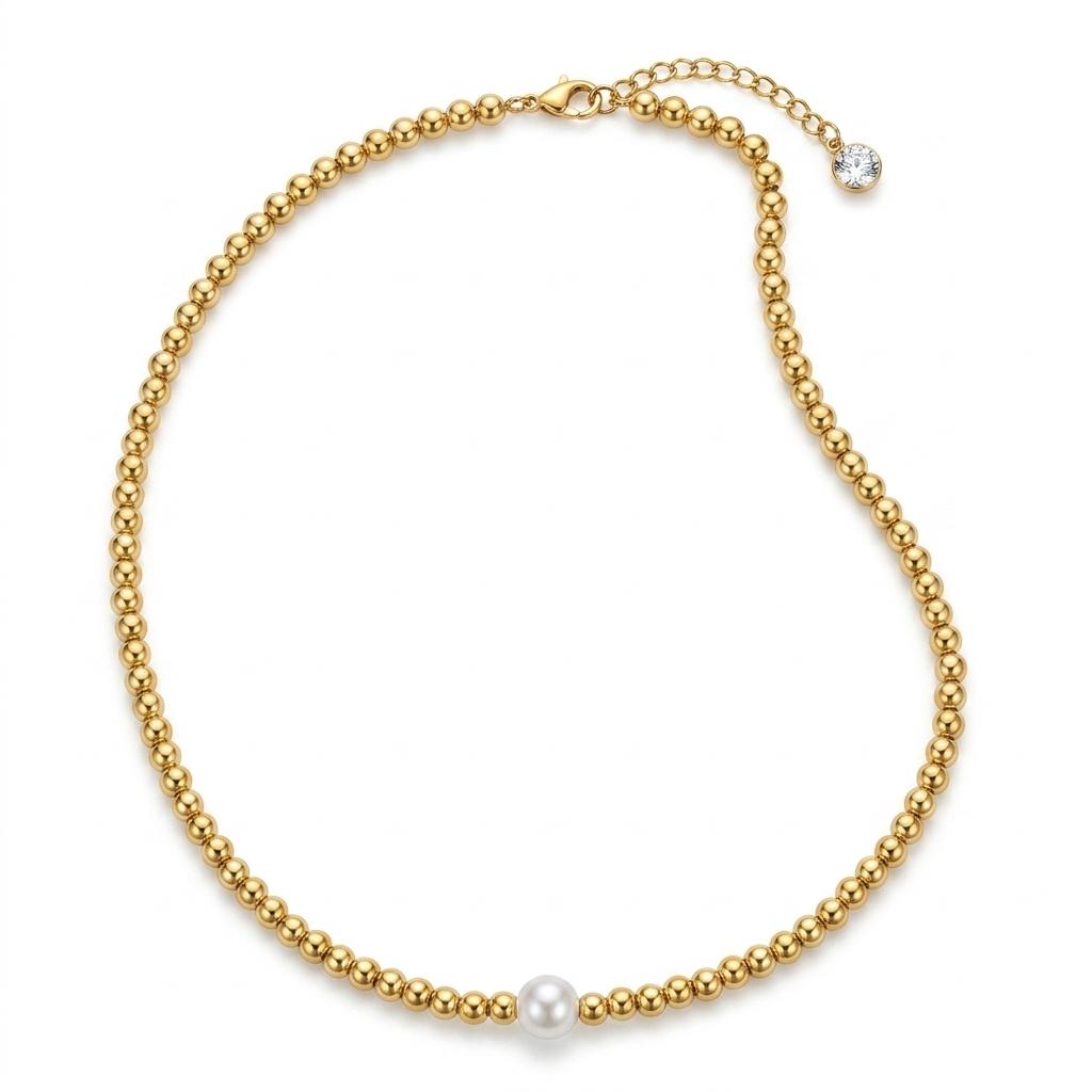 Collana in acciaio inossidabile anallergica e waterproof "Billy"
