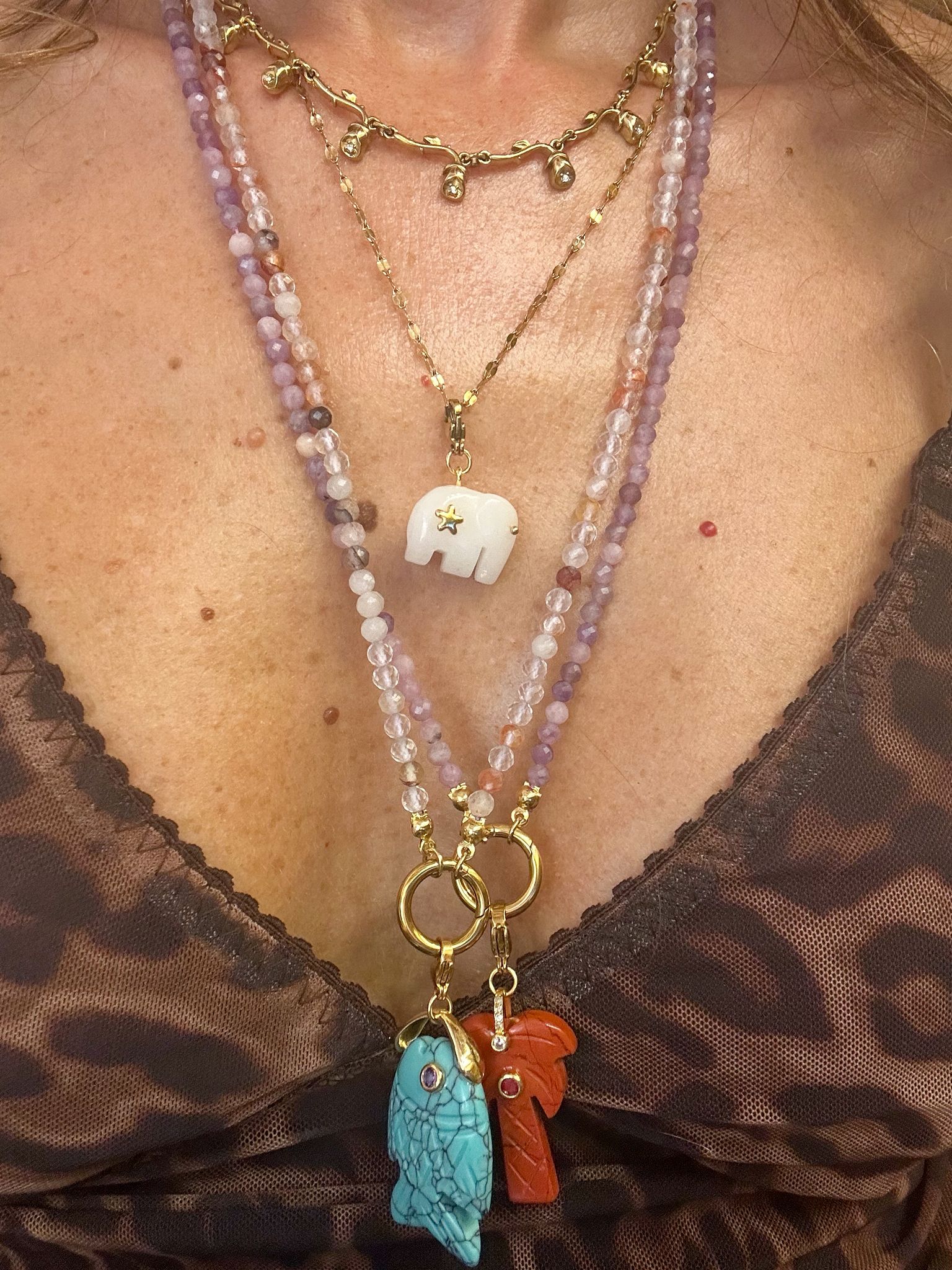 Collana in acciaio inossidabile anallergica e waterproof "Mimi"