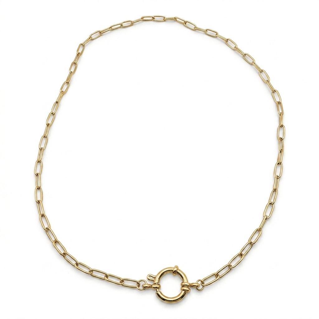 Collana in acciaio inossidabile anallergica e waterproof "Betty"