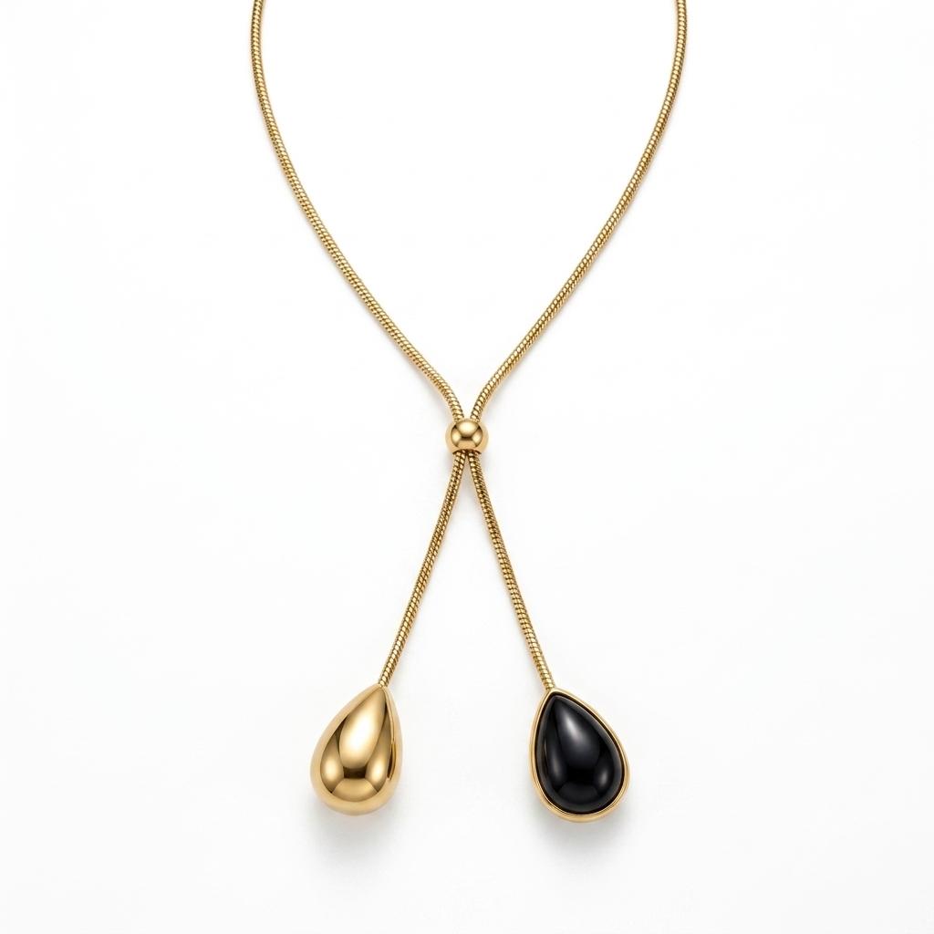 Collana in acciaio inossidabile anallergica e waterproof "Texas"