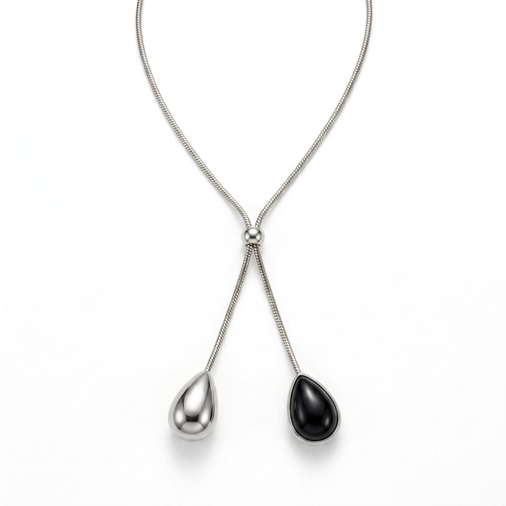 Collana in acciaio inossidabile anallergica e waterproof "Texas"