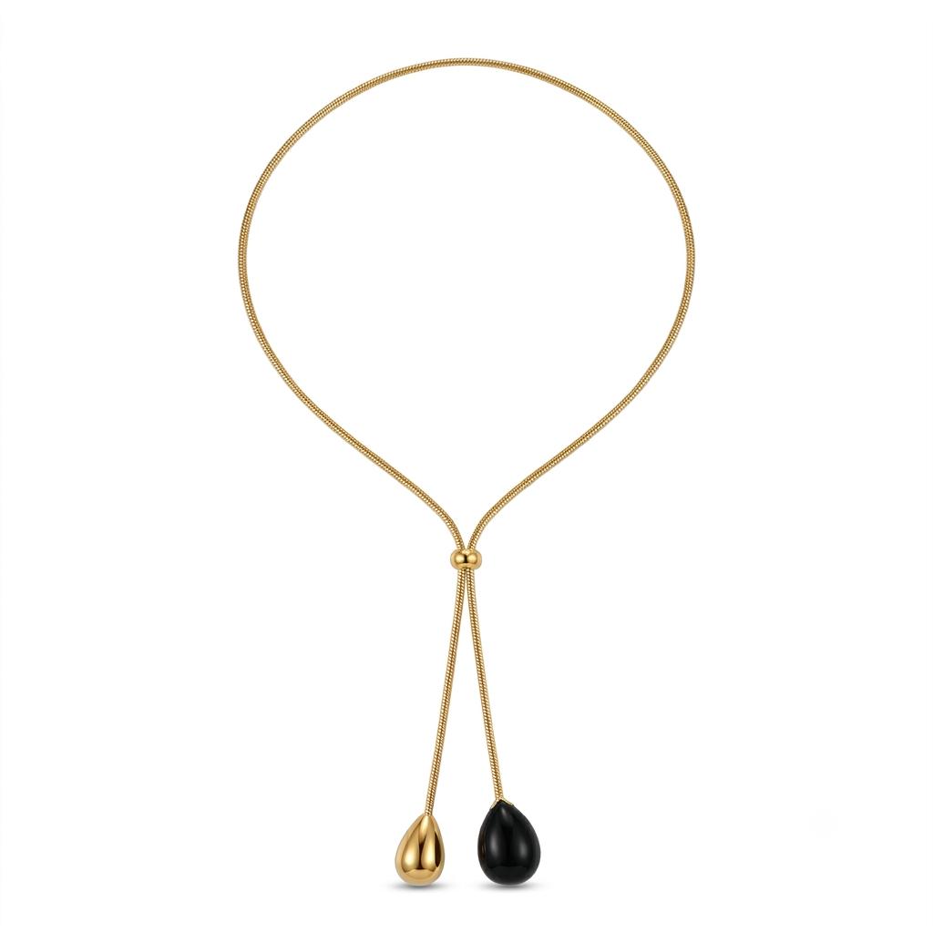 Collana in acciaio inossidabile anallergica e waterproof "Texas"
