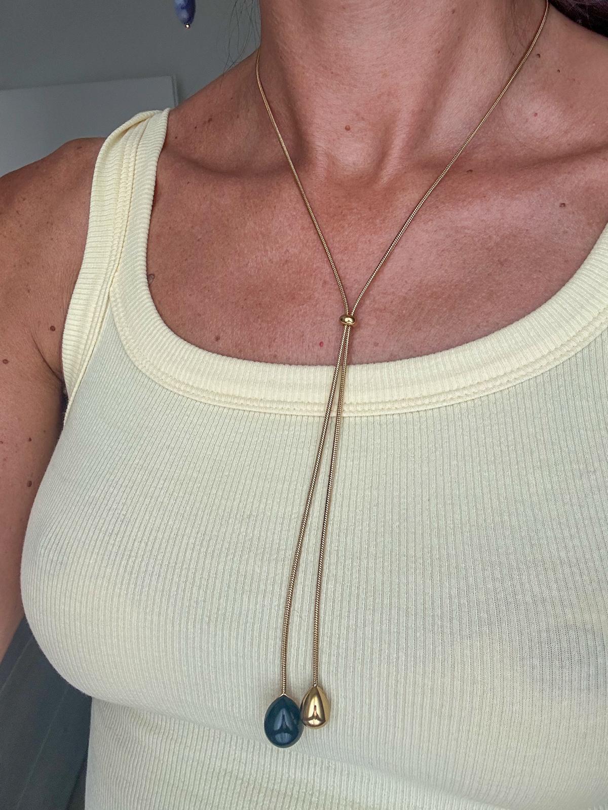 Collana in acciaio inossidabile anallergica e waterproof "Texas"