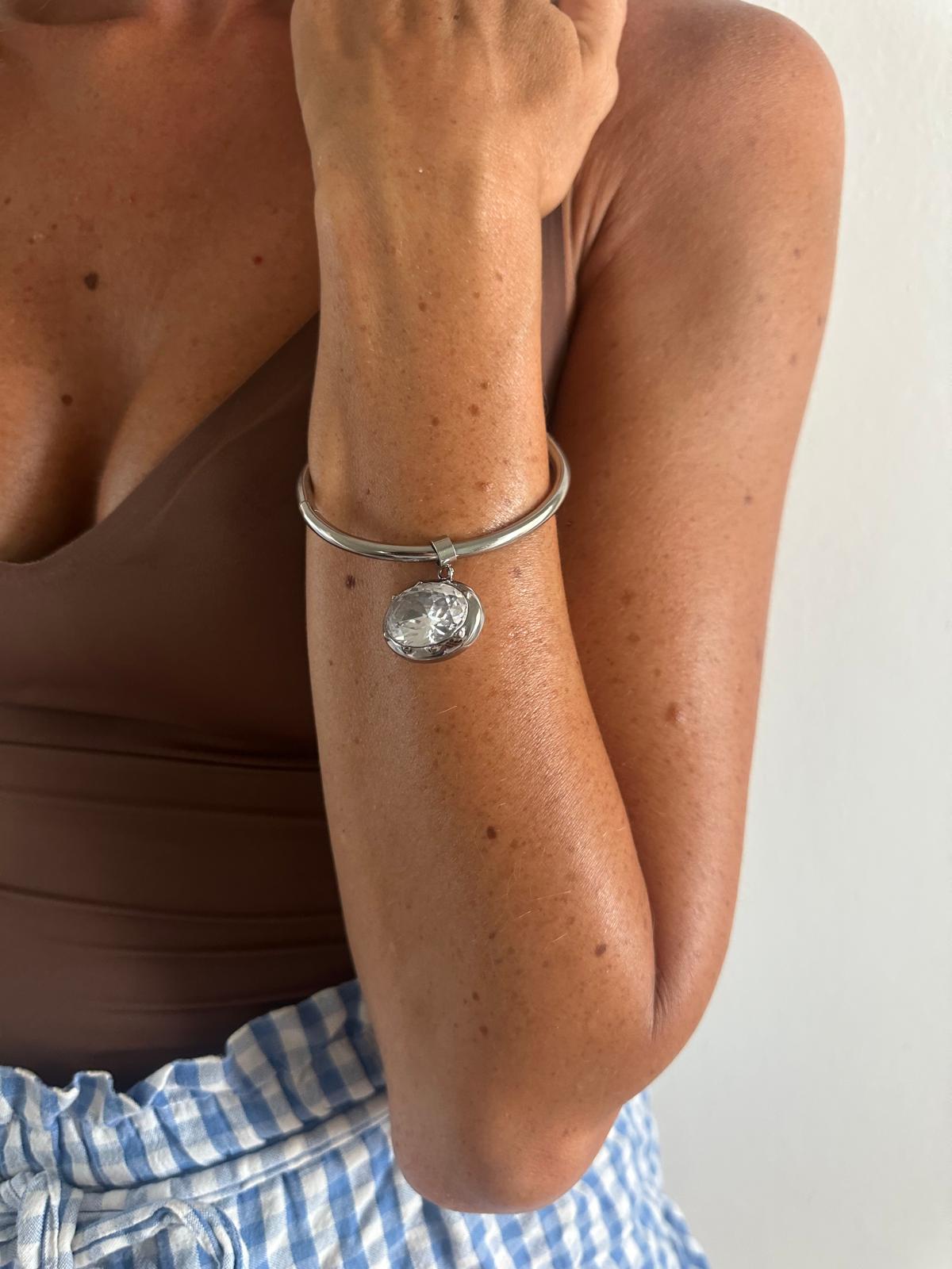 Bracciale in acciaio inossidabile anallergico e waterproof "Pulsar"