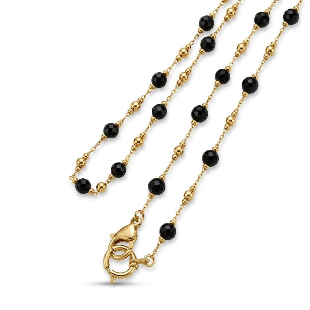 Collana in acciaio inossidabile anallergica e waterproof "Vesta"