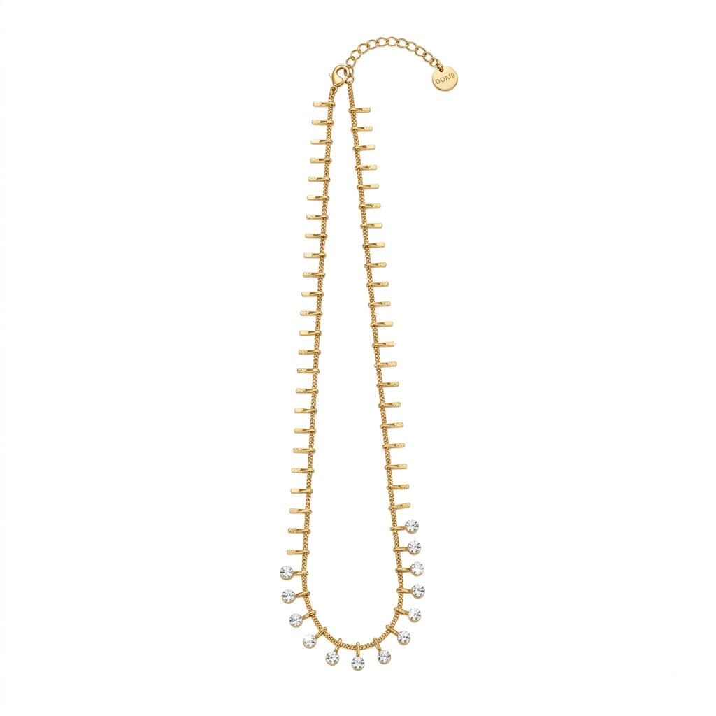 Collana in acciaio inossidabile anallergica e waterproof "Spina"