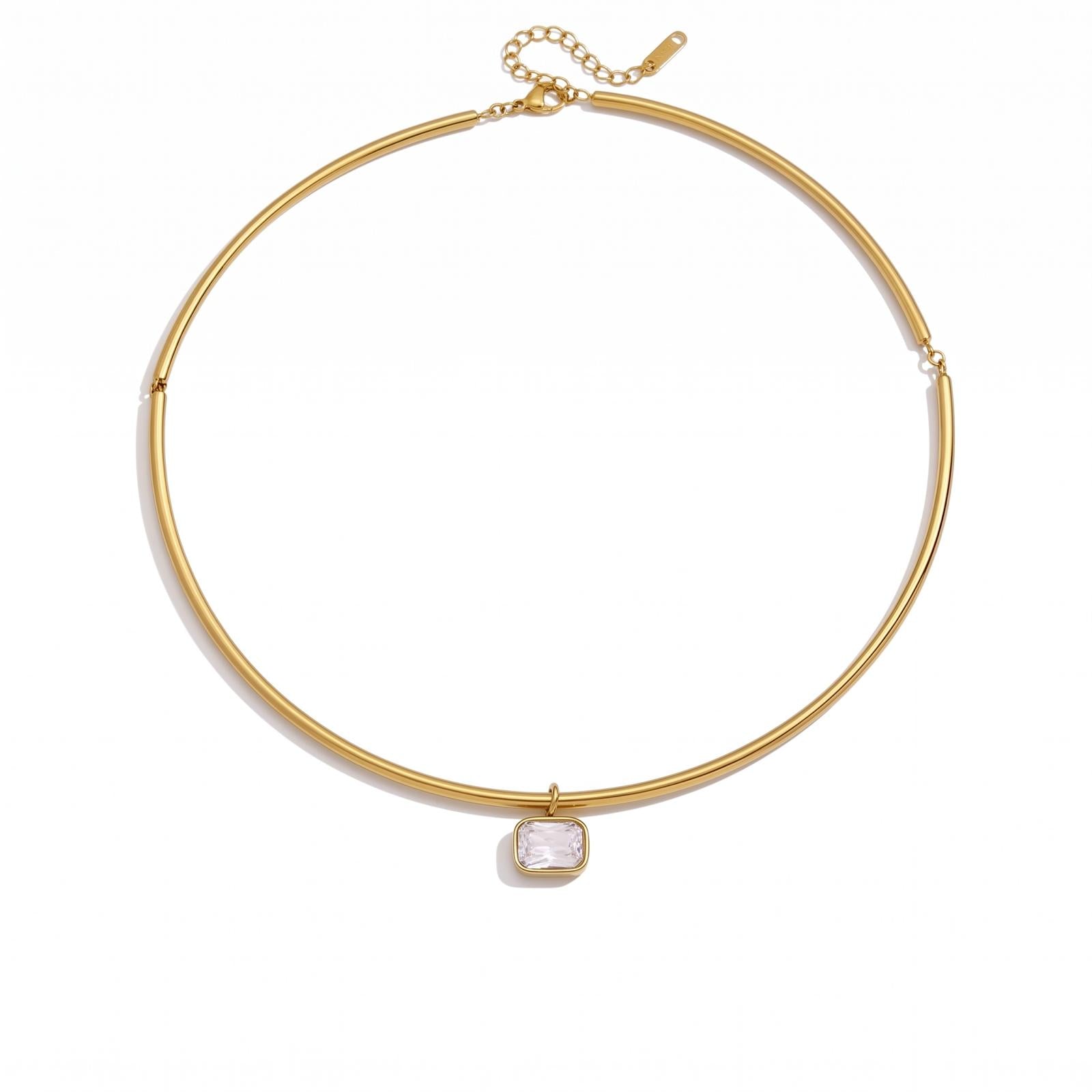 Collana in acciaio inossidabile anallergica e waterproof "Quasar"