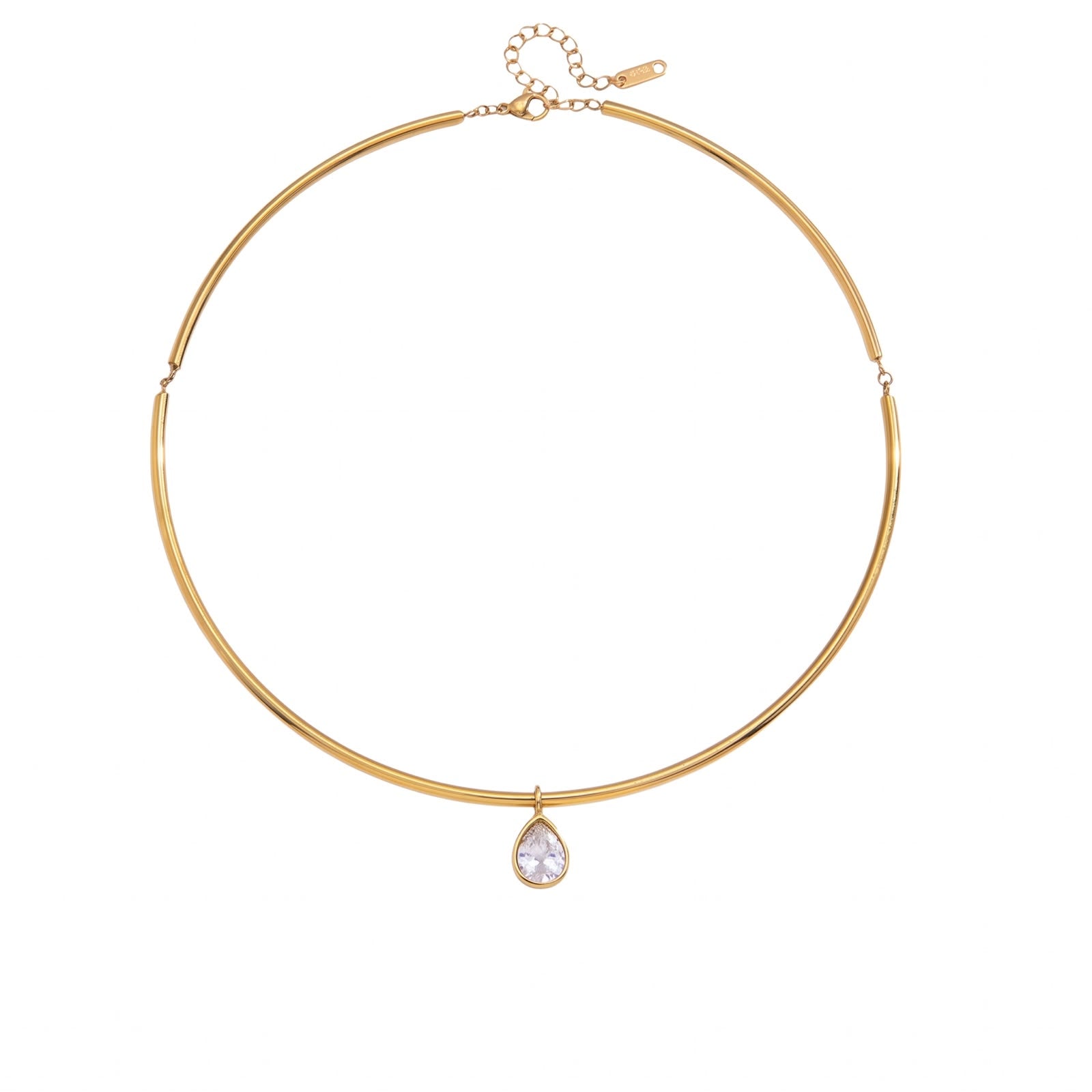 Collana in acciaio inossidabile anallergica e waterproof "Quasar"