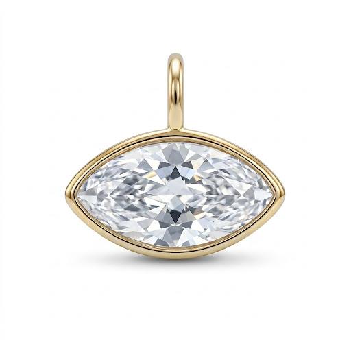 Collana semitrigida in acciaio inossidabile waterproof "Quasar"