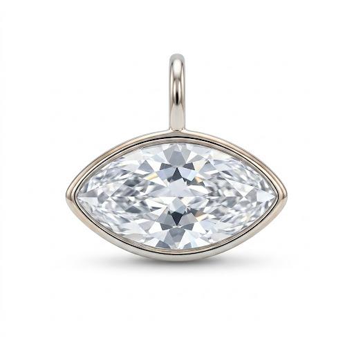 Collana semitrigida in acciaio inossidabile waterproof "Quasar"