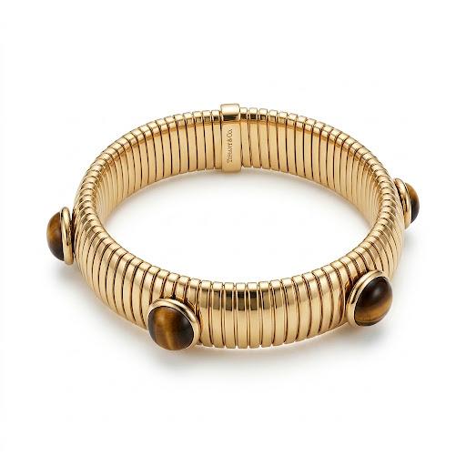 Bracciale elastico in acciaio inossidabile waterproof "Atena"