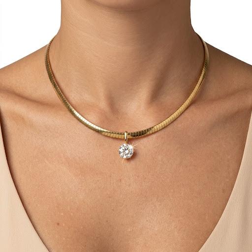 Collana in acciaio inossidabile waterproof "Sirio"