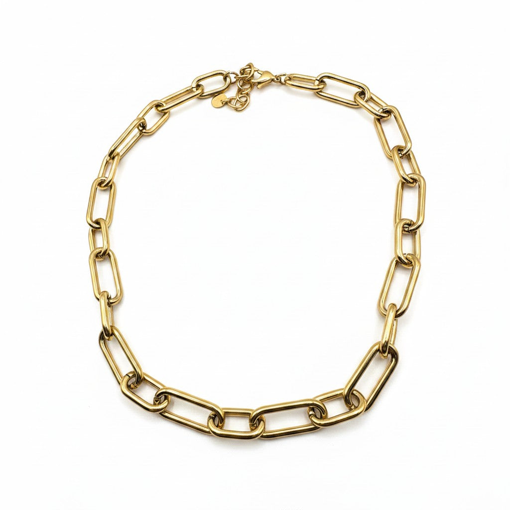 Collana in acciaio inossidabile  anallergica e waterproof "Anna"