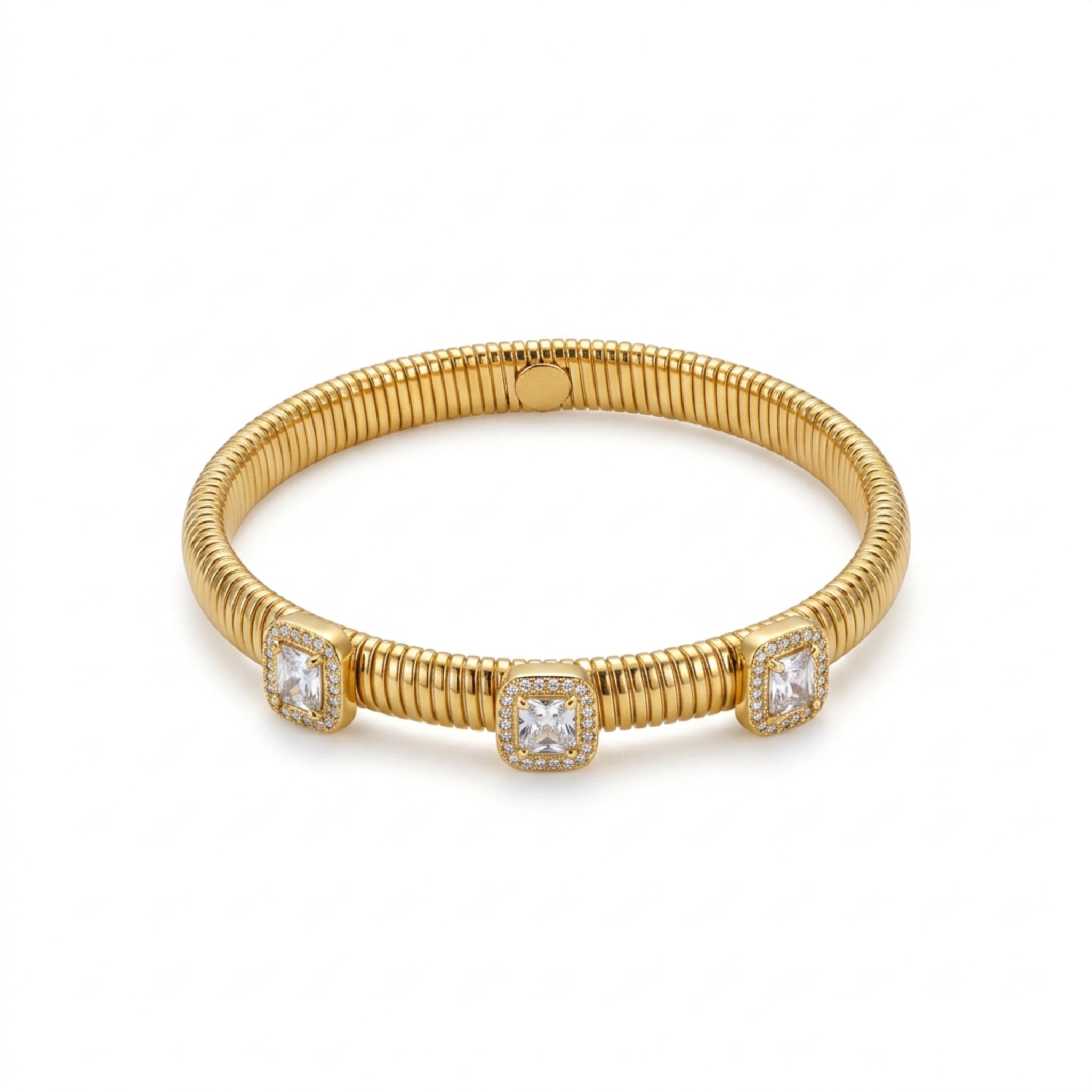 Bracciale in acciaio inossidabile anallergico e waterproof "Elettra"