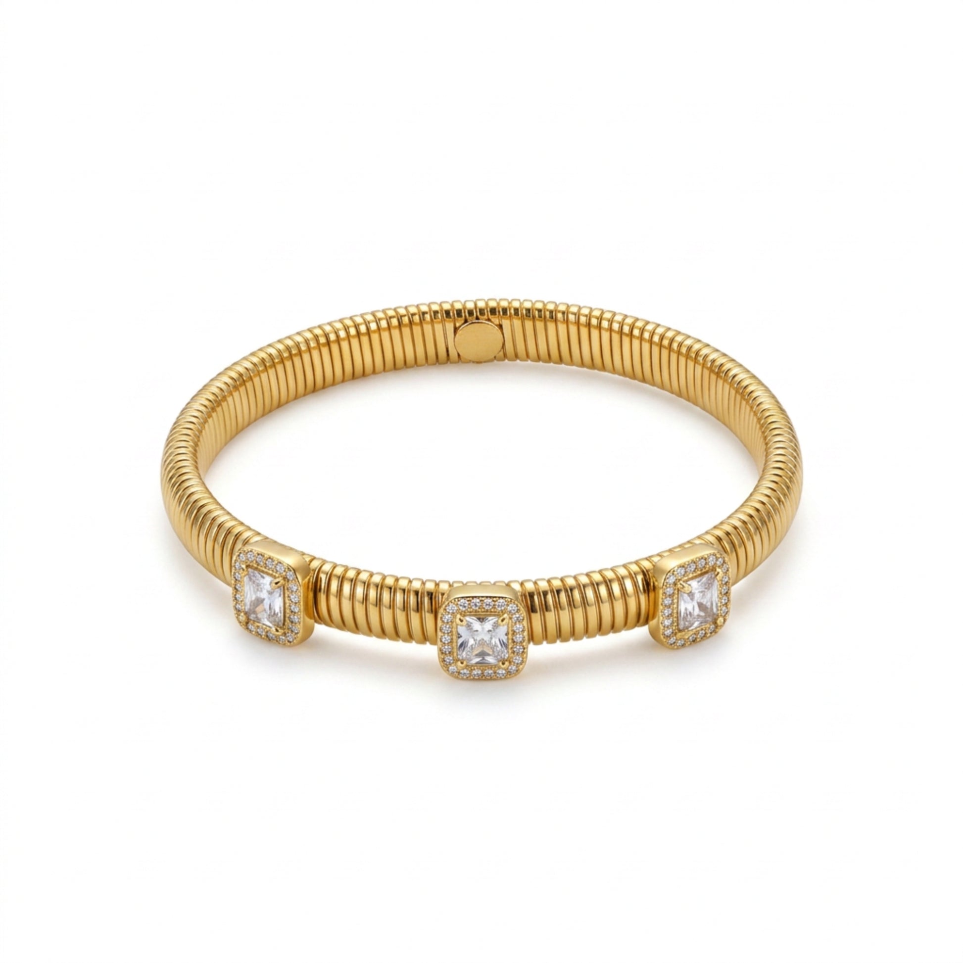 Bracciale in acciaio inossidabile anallergico e waterproof "Elettra"