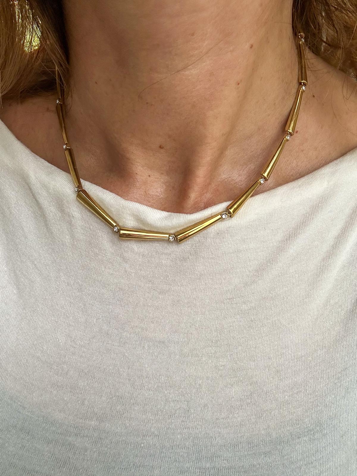 Collana in acciaio inossidabile anallergica e waterproof "Scheggia"